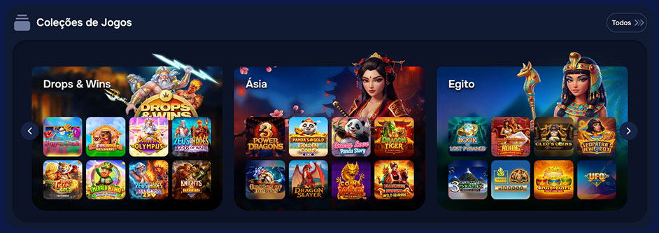 Coleções de Jogos. 